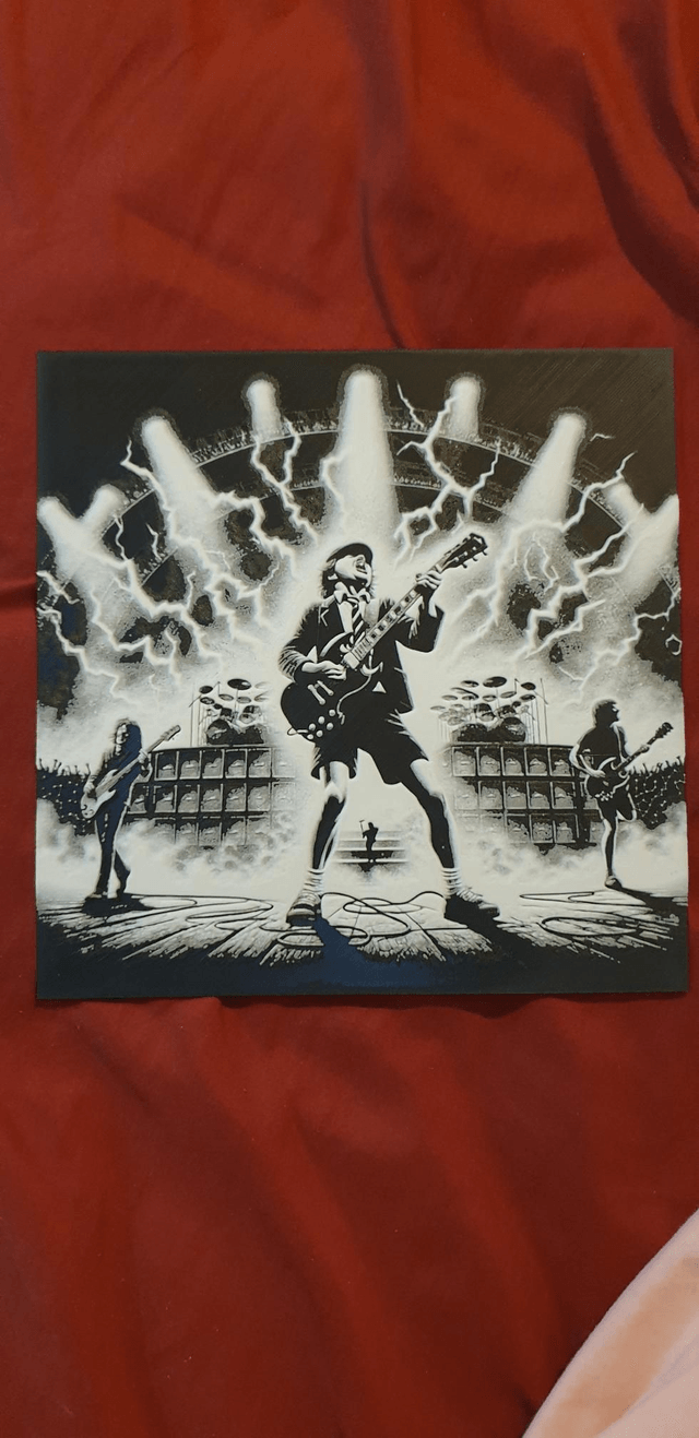 Plaque Deco AC/DC