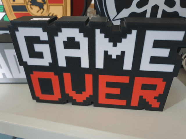 Lampe game over