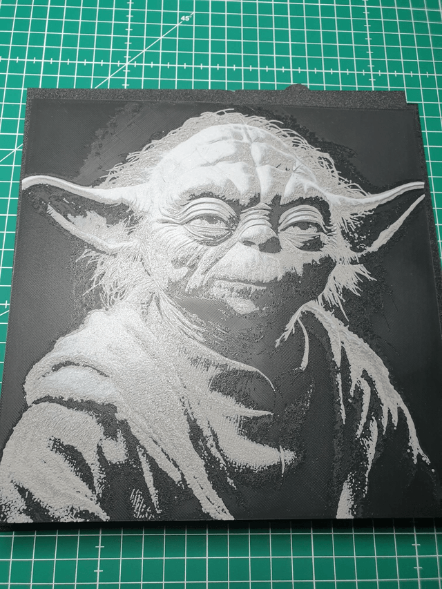 Plaque déco Yoda