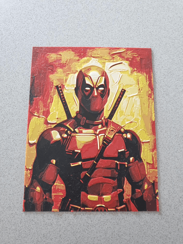 Plaque Deco Dead Pool 