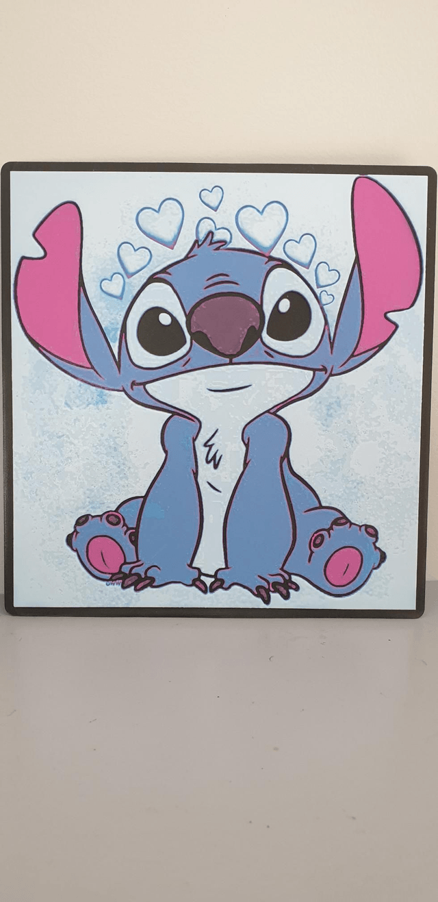 Plaque deco Stitch