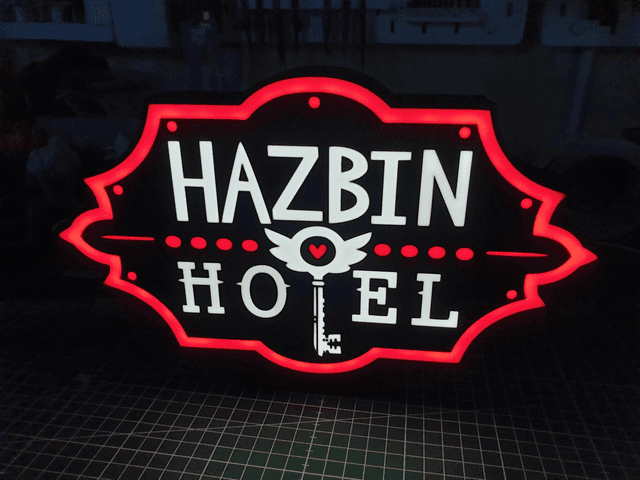 Lampe hazbin hotel grande