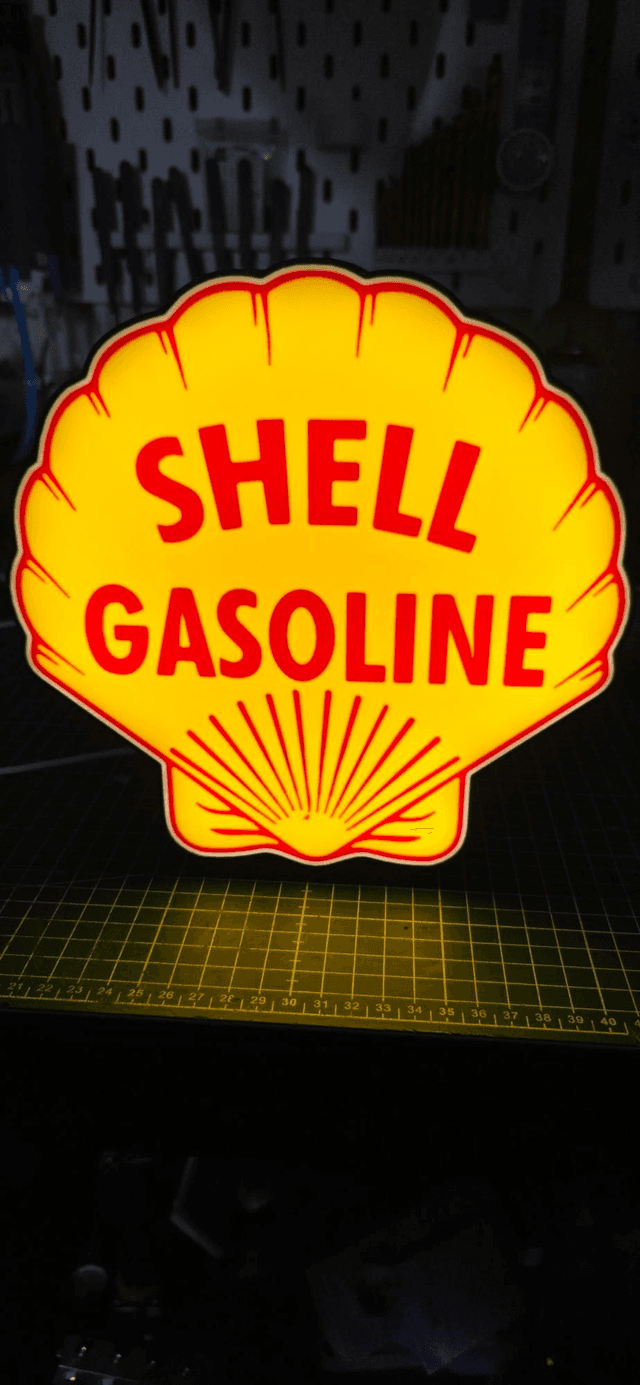lampe Shell vintage