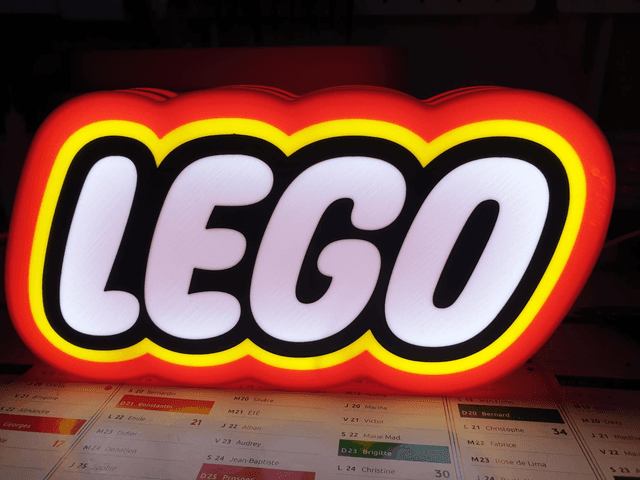 Lampe Lego