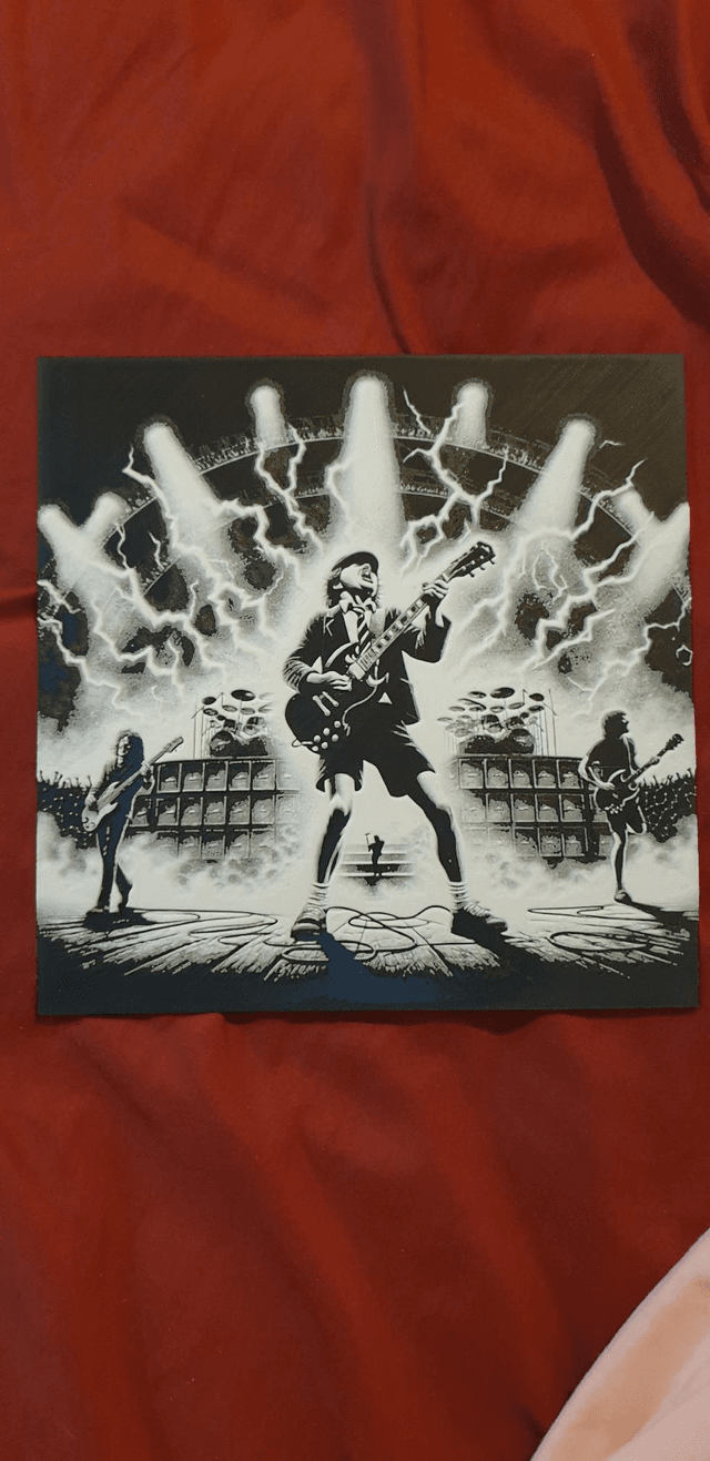 Plaque Deco AC/DC