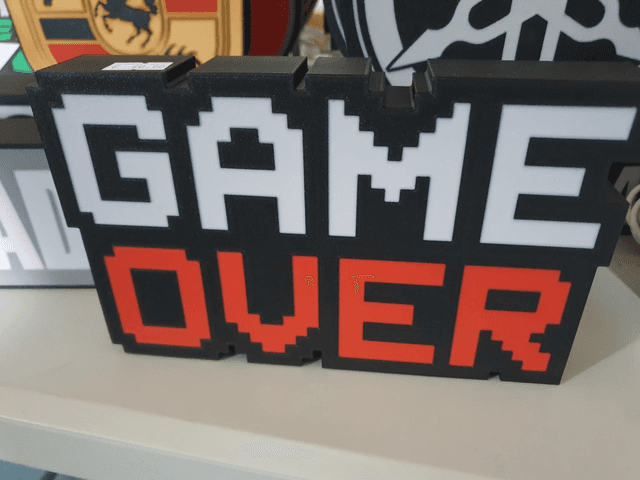 Lampe game over