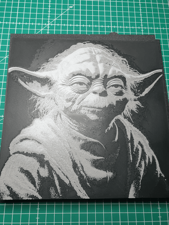 Plaque déco Yoda