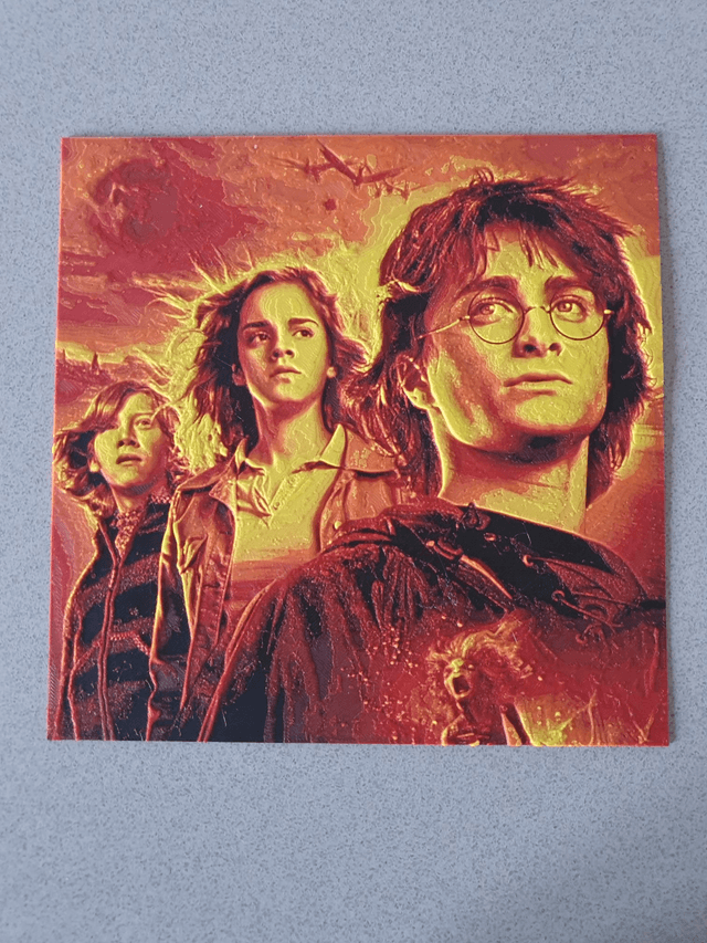 Plaque Deco Harry Potter 1