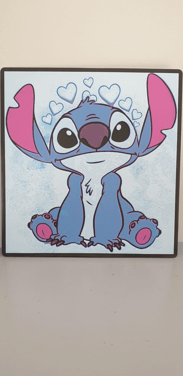 Plaque deco Stitch