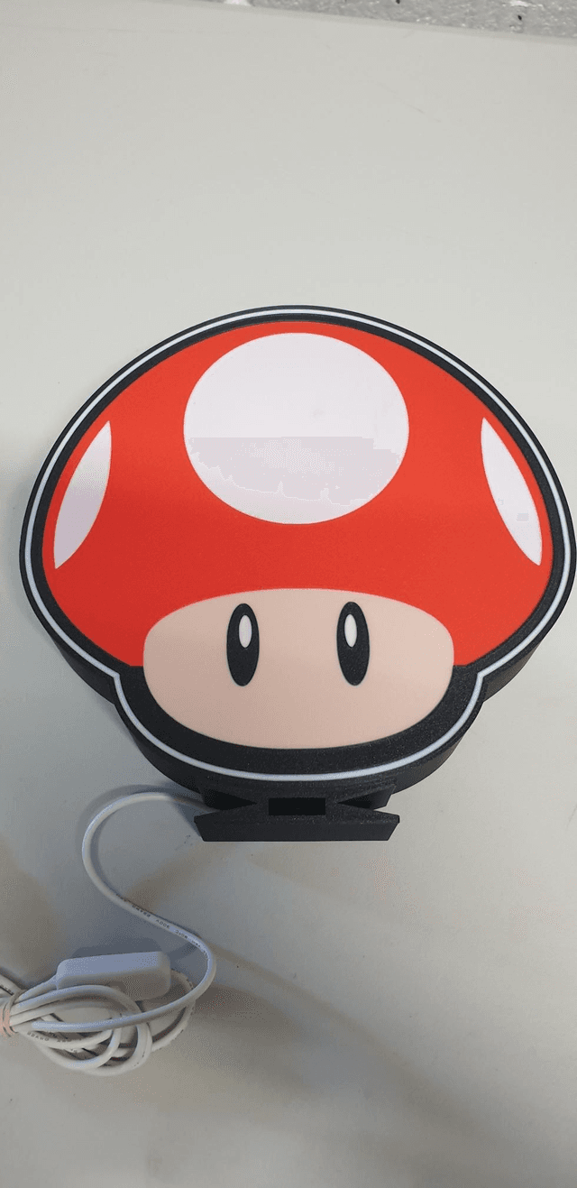 Lampe Mushroom Mario