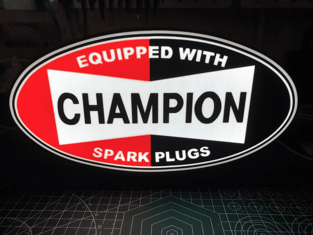 Lampe champion
